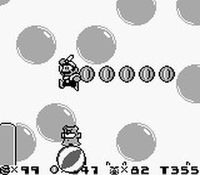 une photo d'Ã©cran de Super Mario Land 2 sur Nintendo Game Boy